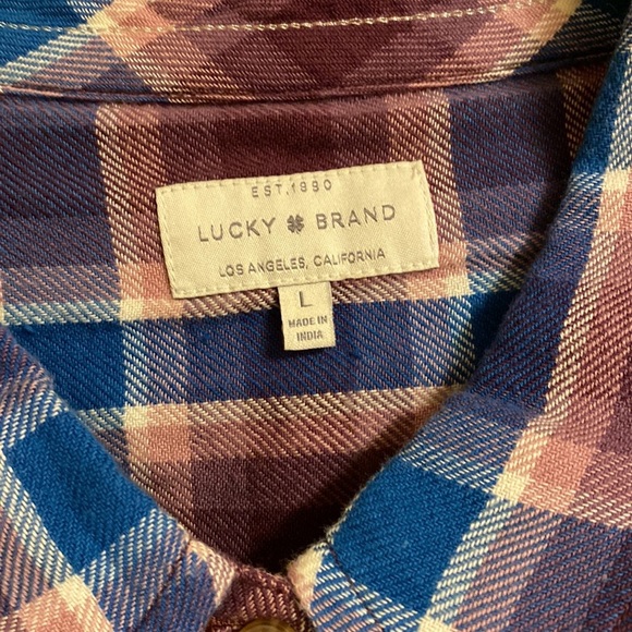 Lucky Brand Tops - Lucky Brand flannel shirt